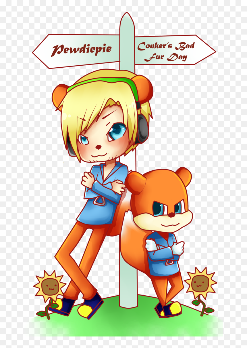 Conker Bad Fur Day Gif, HD Png Download - conker's bad fur day png