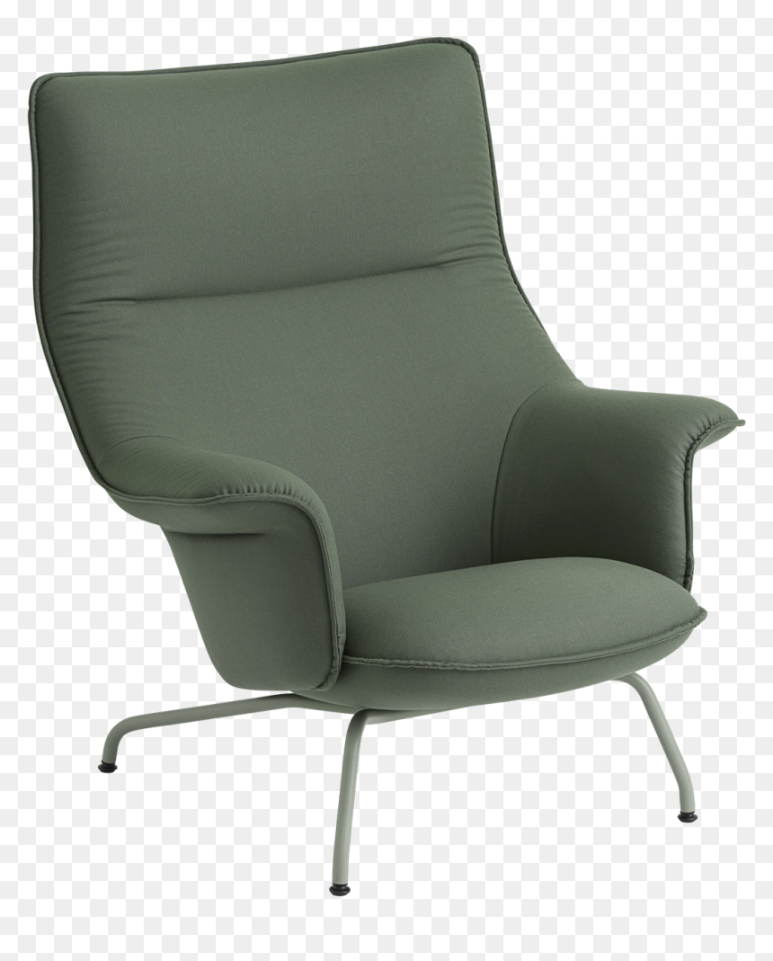 87007 Dgrn 952 Doze Lounge Chair Forest Nap 952dusty - Muuto Doze Lounge Chair, HD Png Download - desk chair png