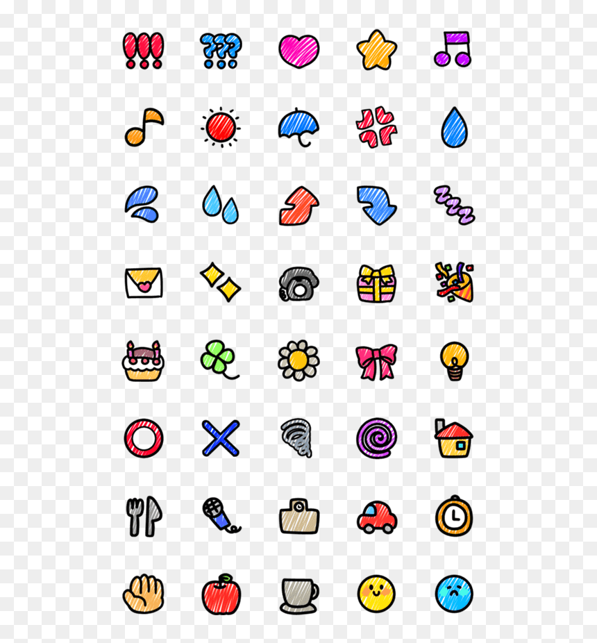 Dbz Emoji, HD Png Download - graffiti heart png
