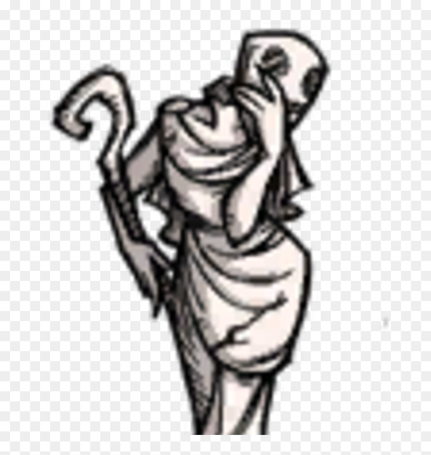 Marble Statues - Sketch, HD Png Download - marble pillar png