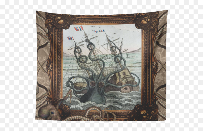 Kraken Legend, HD Png Download - reindeer antlers png tumblr