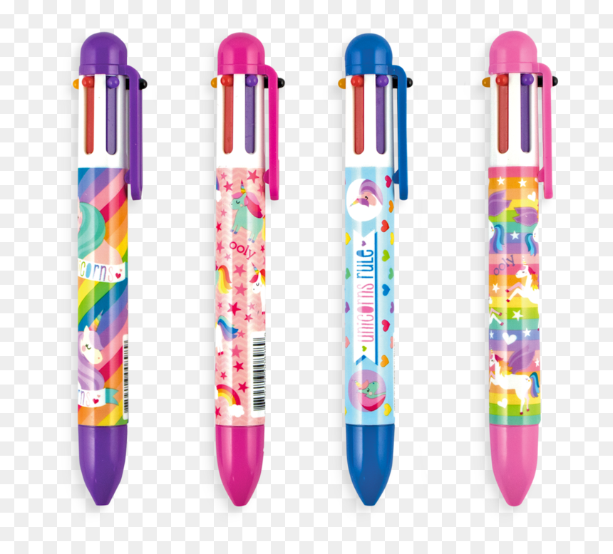 Pen With Different Colors, HD Png Download - colorful post it notes png
