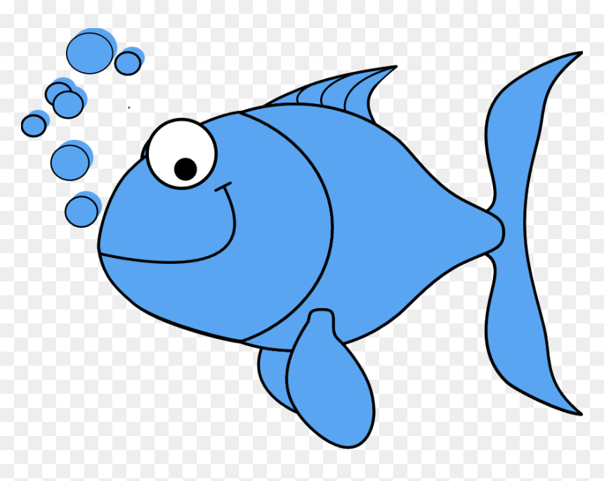 City Of Lake Elsinore Summer Swim Program - Clip Art Blue Fish, HD Png Download - puffer fish png