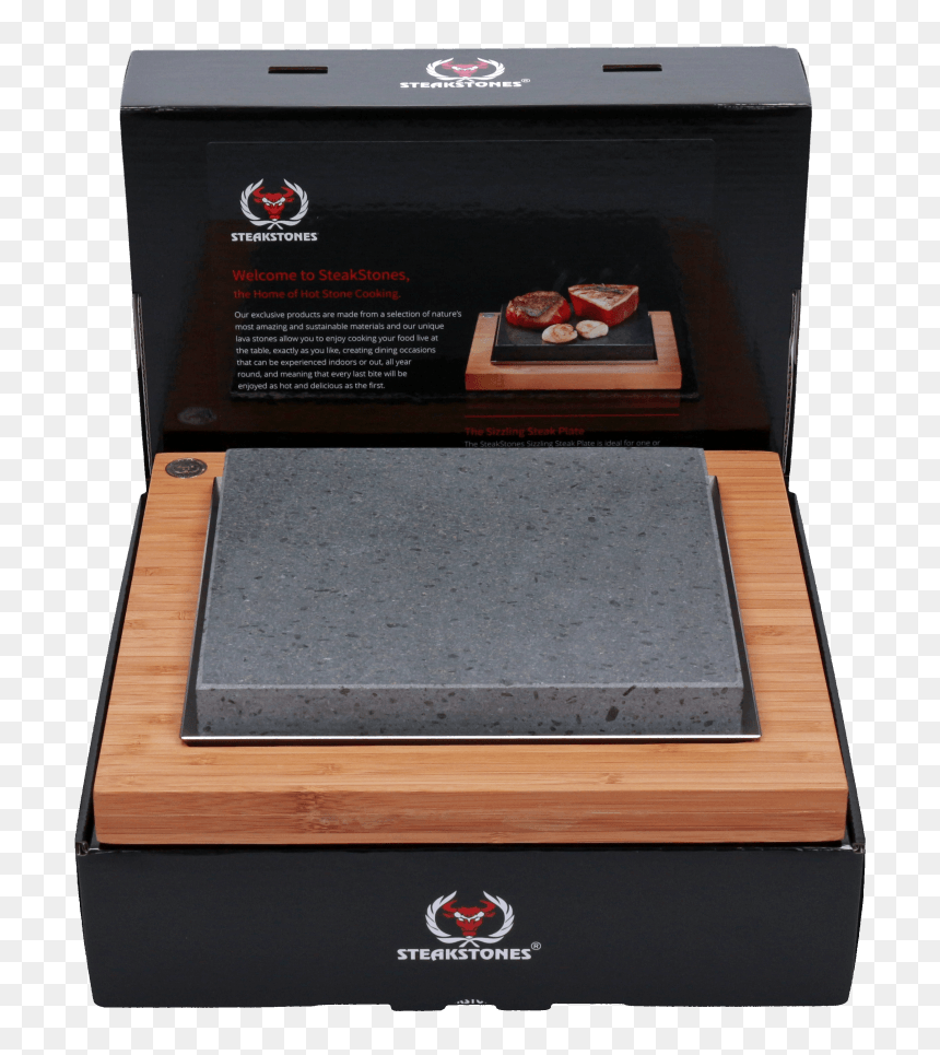Steak Stone Sizzling Steak Plate - Plywood, HD Png Download - stone table png
