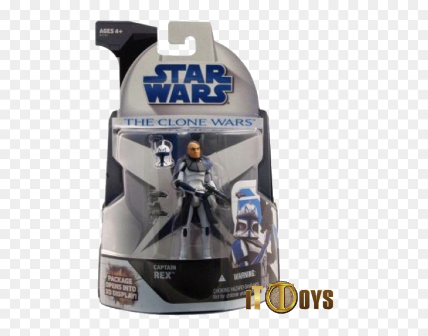 Star Wars Clone Wars Ahsoka Figure, HD Png Download - captain rex png
