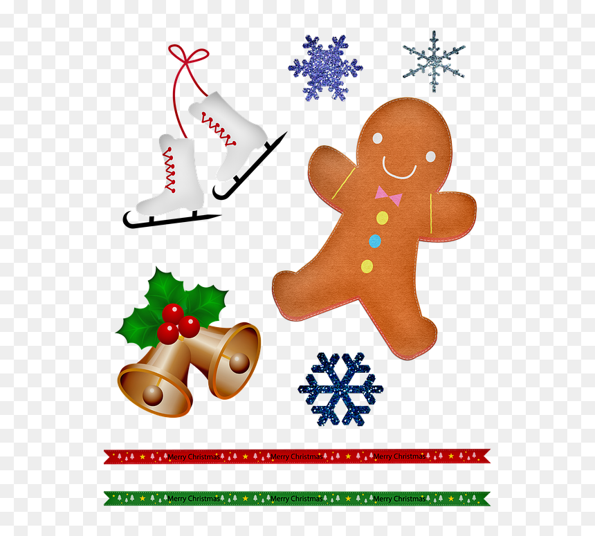 Christmas Day, HD Png Download - gingerbread girl png