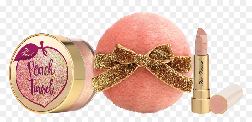 Peach Tinsel - Too Faced Peach Tinsel Set, HD Png Download - gingerbread girl png