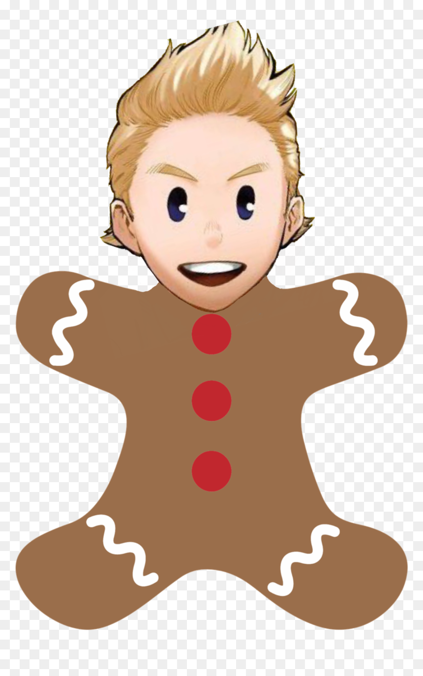 Simple Gingerbread Man Clipart, HD Png Download - gingerbread girl png