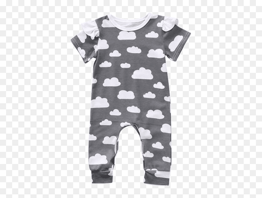 Petite Bello Romper 0-6 Months Ruffle Cloud Romper - Infant, HD Png Download - ruffle png