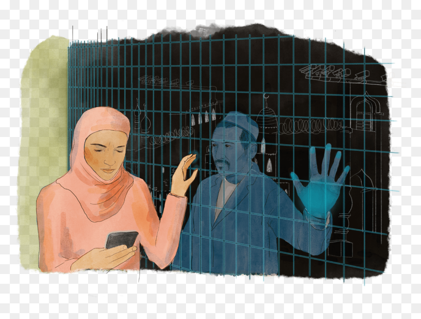 Uyghur China Illustration Camp, HD Png Download - praise hands emoji png