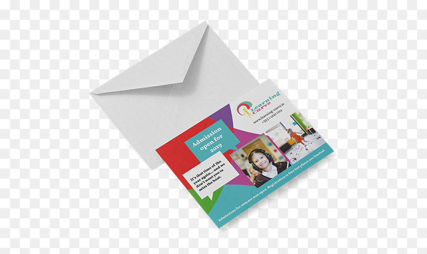 Picture Of Custom Invitation Printing - Construction Paper, HD Png Download - invitation shapes png