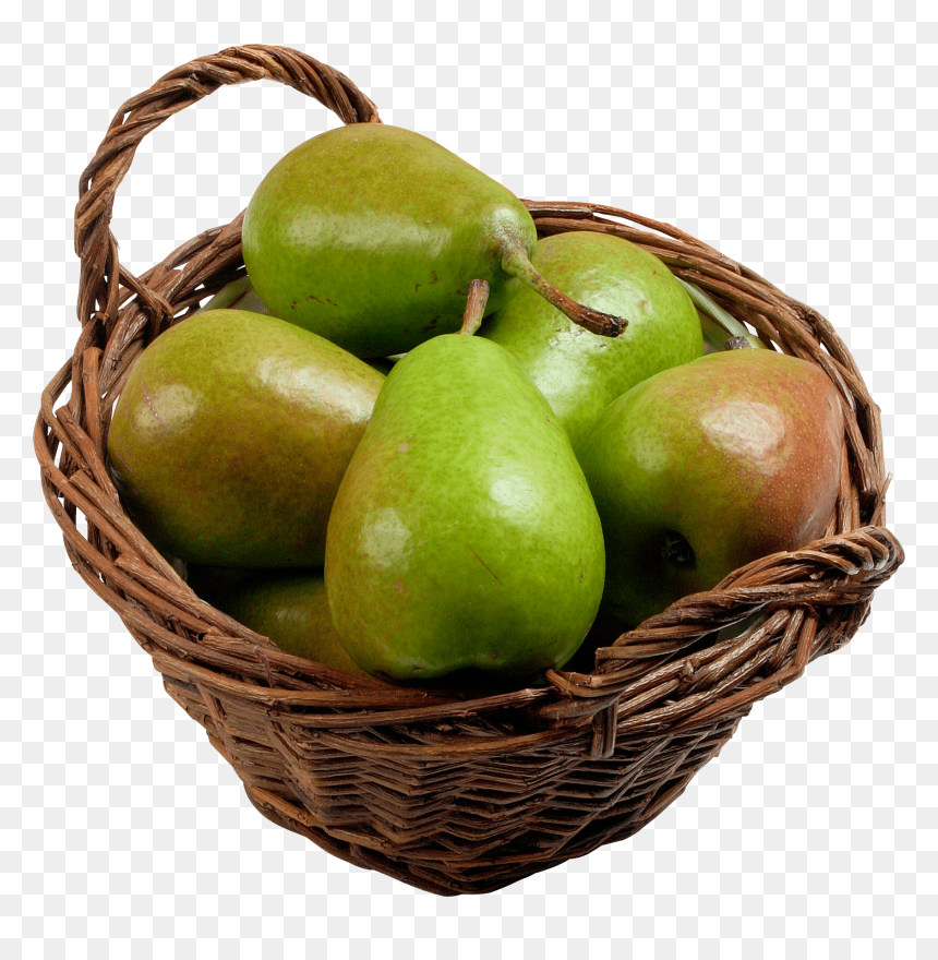 Backet Pear - Pear Basket Png, Transparent Png - pear tree png