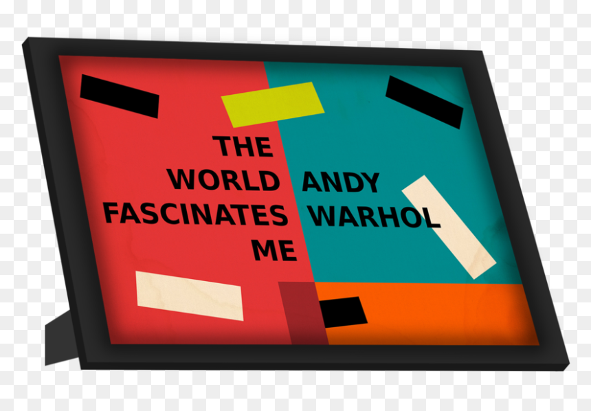 Sign, HD Png Download - andy warhol png
