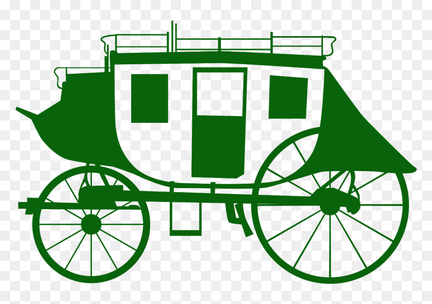 Silhouette, HD Png Download - stagecoach png