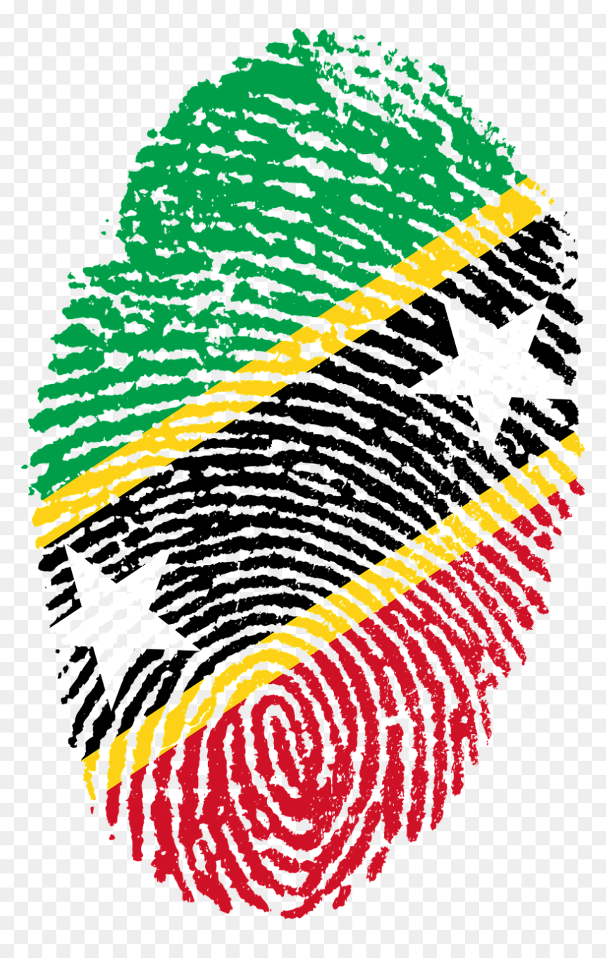 St Kitts Nevis Flags, HD Png Download - saint png