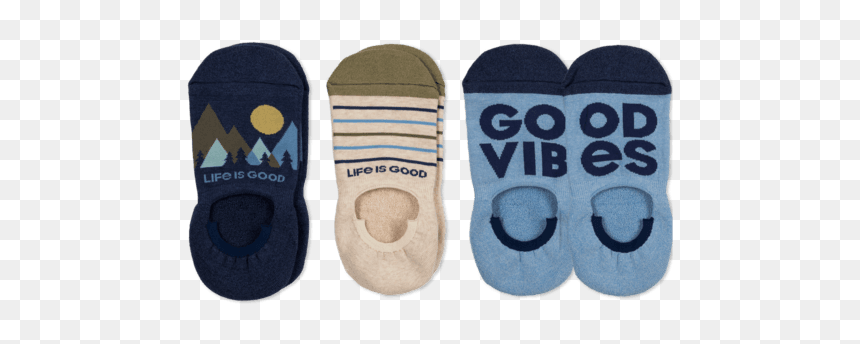 3-pack Women"s Good Vibes Mountain Cushi - Sock, HD Png Download - hidden leaf headband png