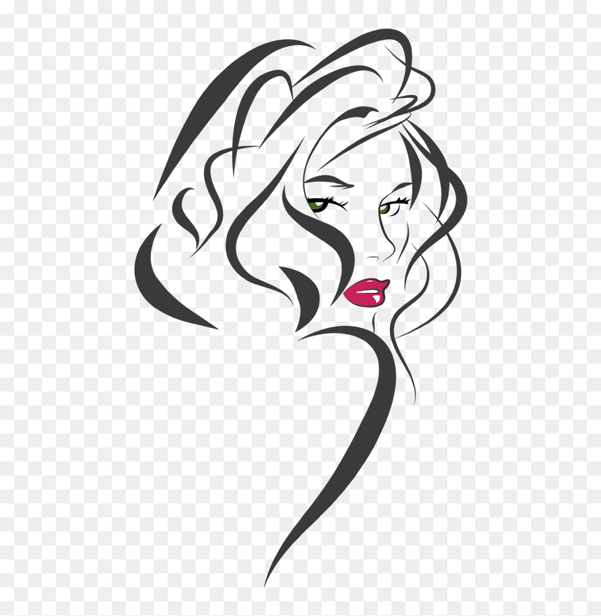 #outline #women #woman #girls #girl #ladt #outlines - Imagenes Abstractas De Mujer, HD Png Download - woman outline png