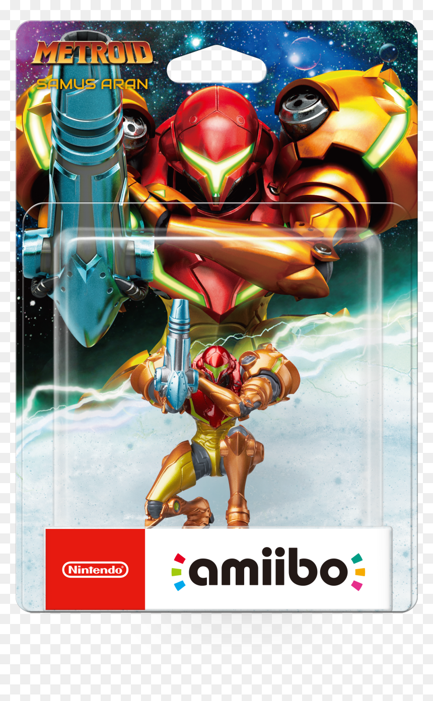 Transparent Samus Aran Png - Amiibo Metroid Samus Aran, Png Download - metroid prime samus png
