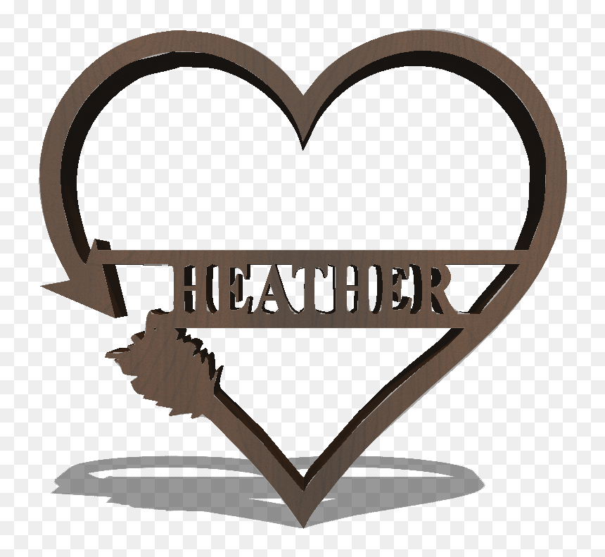 Heart, HD Png Download - heart and arrow png