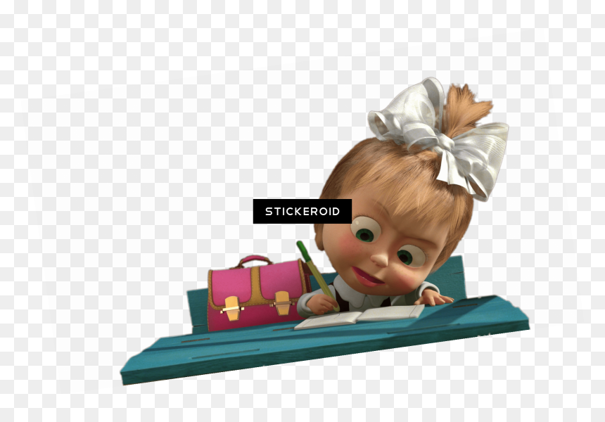 Baby Masha Drawing - Картинки Маша И Медведь, HD Png Download - masha png