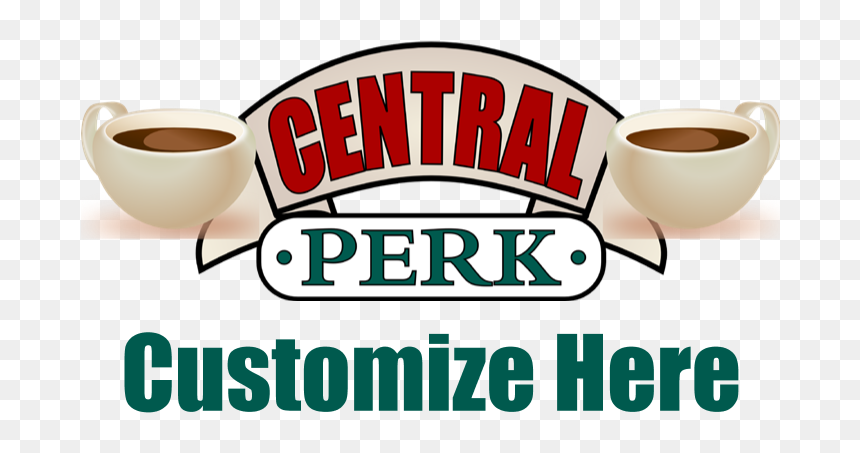 Cup, HD Png Download - central perk png