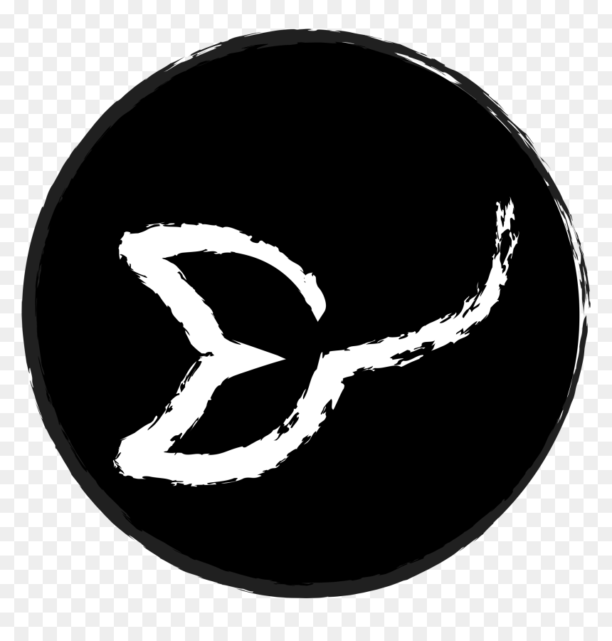 Capricorn- The Mergeaux Secondary Logo Black - Emblem, HD Png Download - capricorn symbol png