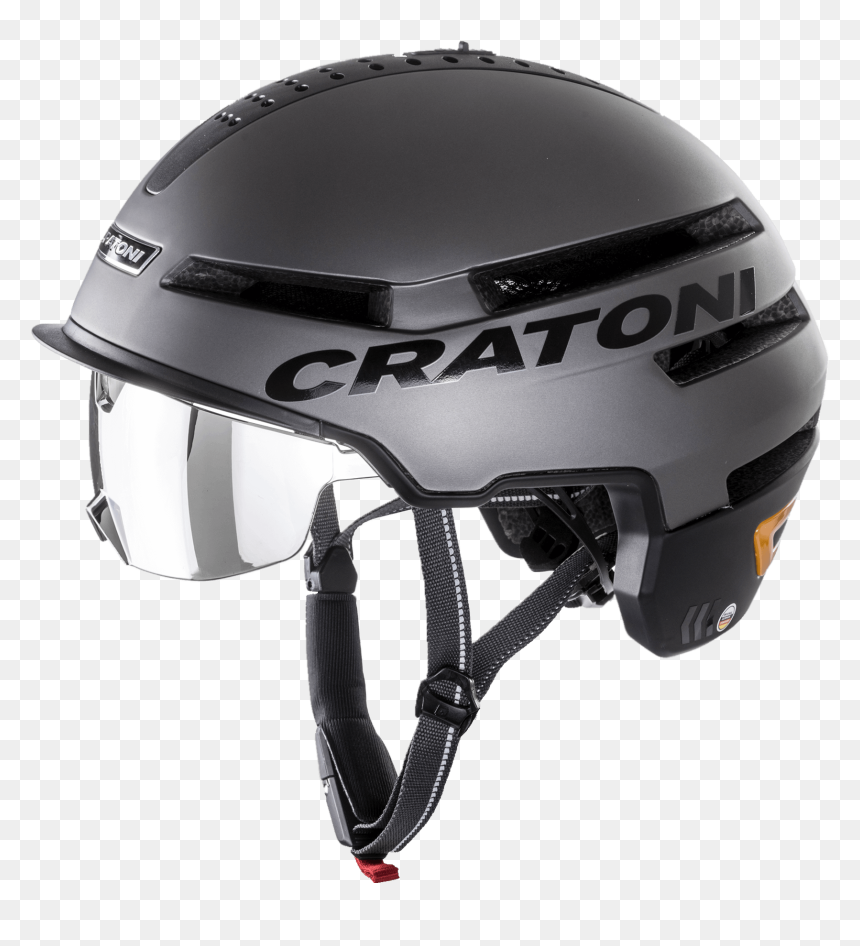 Smartride Anthrazit Matt - Cratoni Smartride, HD Png Download - white football helmet png