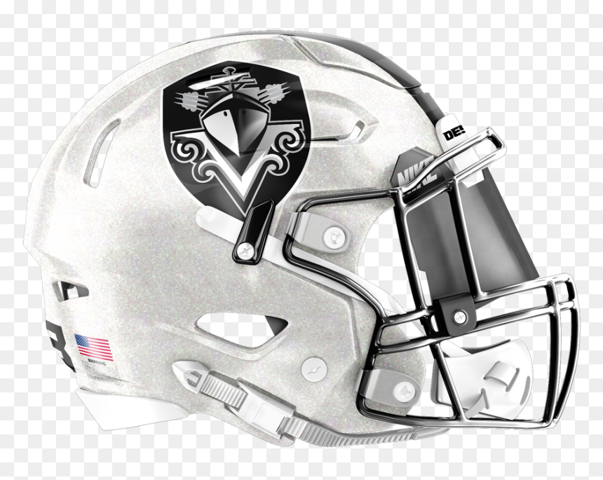 Virginia Destroyers, HD Png Download - white football helmet png