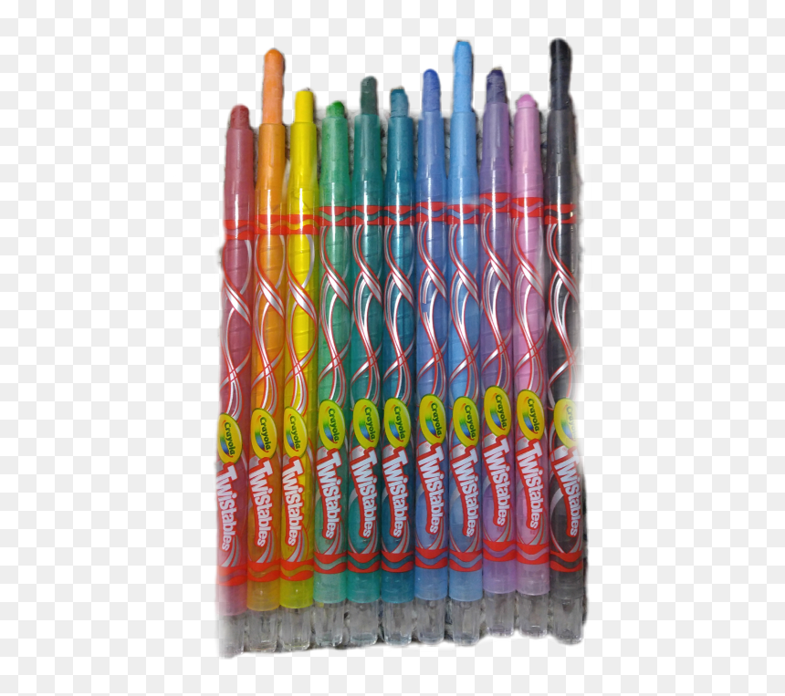 Crayola Crayonchallenge Twistable Freetoedit Sccrayons - Plastic, HD Png Download - crayola markers png
