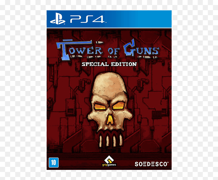 Tower Of Guns Special Edition Ps4, HD Png Download - first person shooter png