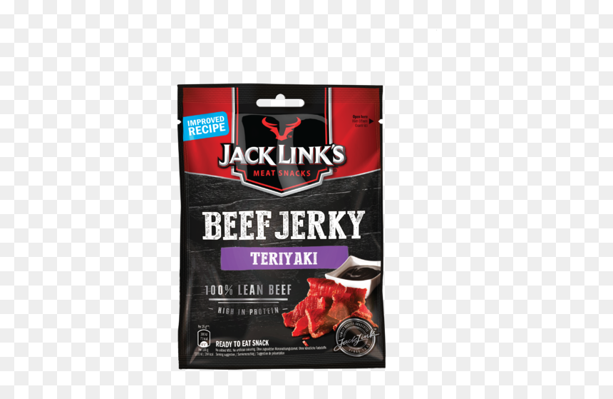 Dried Beef Jerky - Jack Link's Teriyaki, HD Png Download - teriyaki png