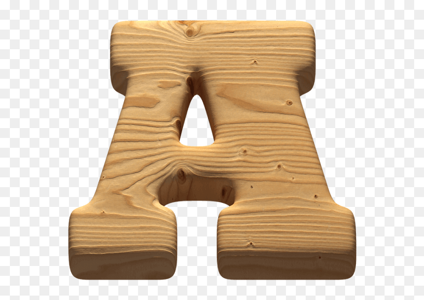 Letter A Wood Png, Transparent Png - wood pile png