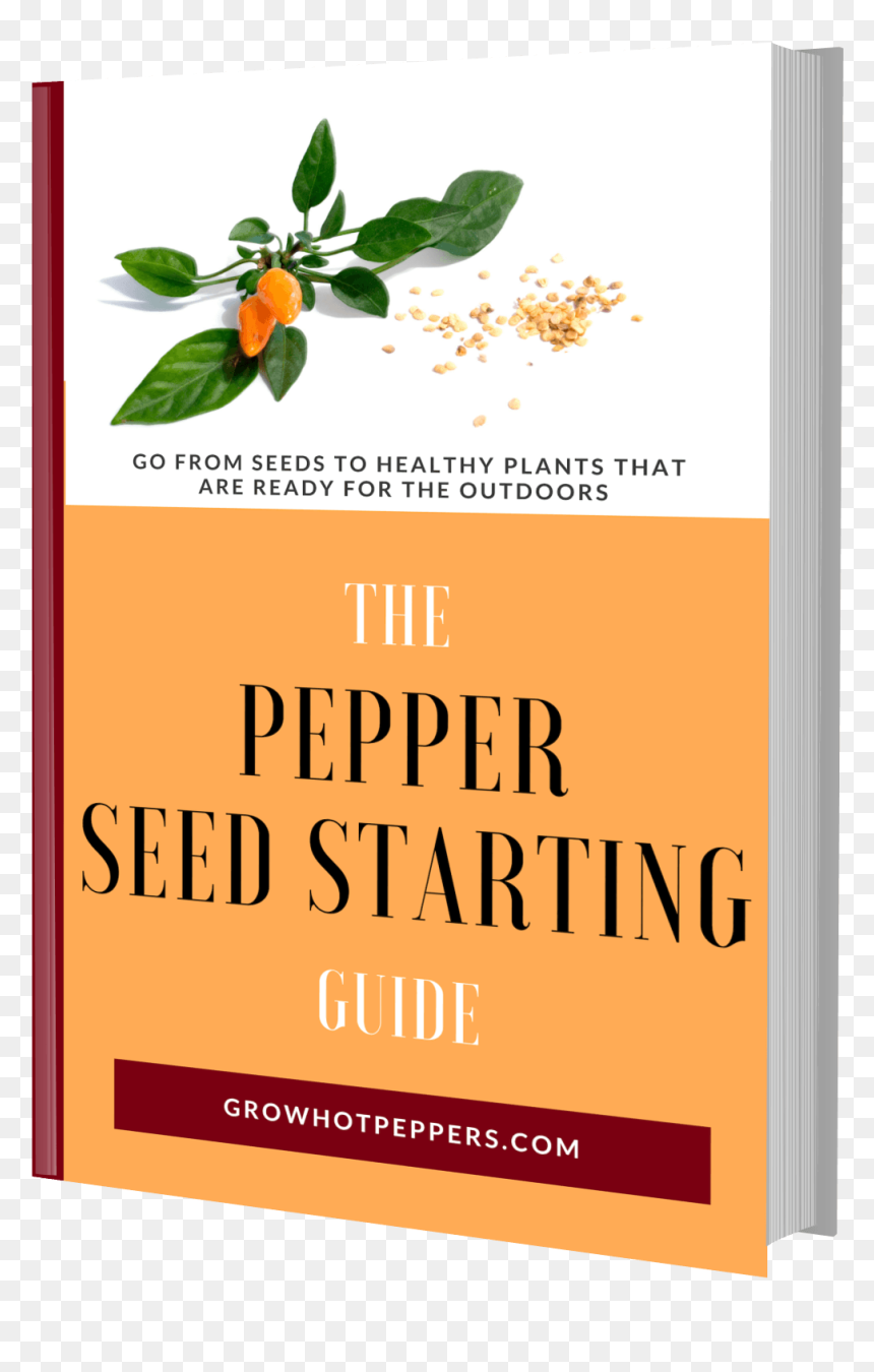 The Pepper Seed Starting Guide 3d Book Image - Herbal, HD Png Download - pepper plant png