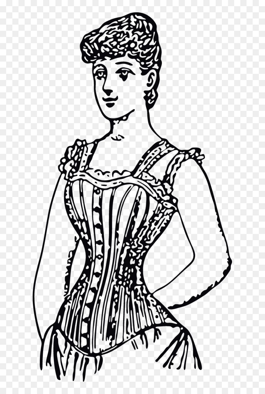 Illustration, HD Png Download - victorian woman png