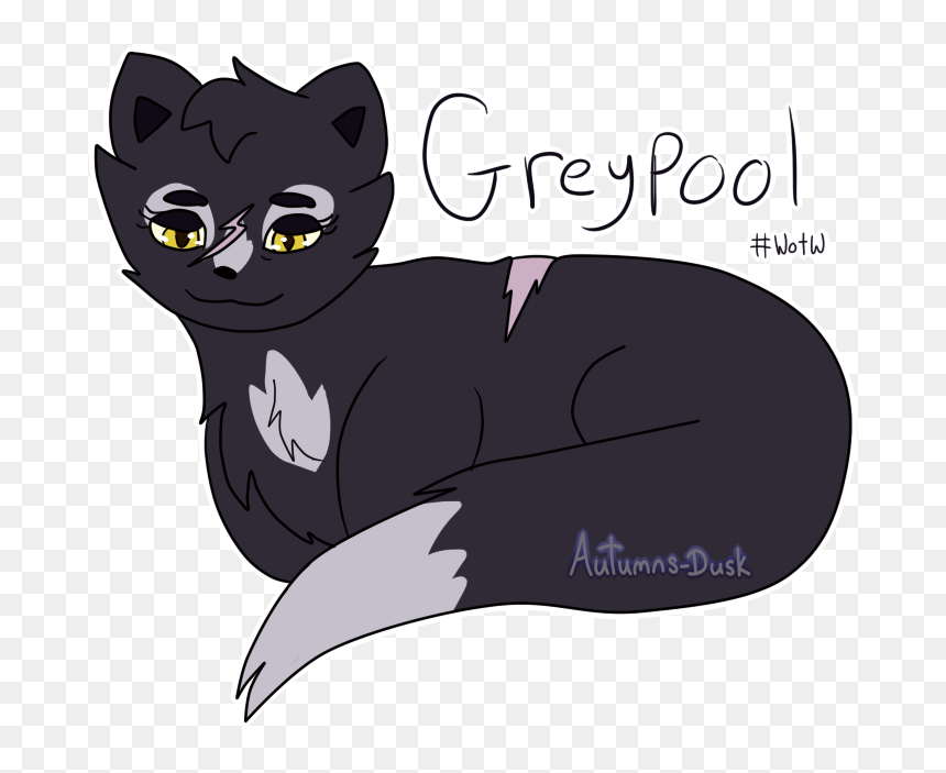Black Cat, HD Png Download - chimichanga png