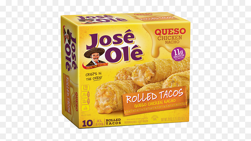Jose Ole Rolled Tacos, HD Png Download - chimichanga png