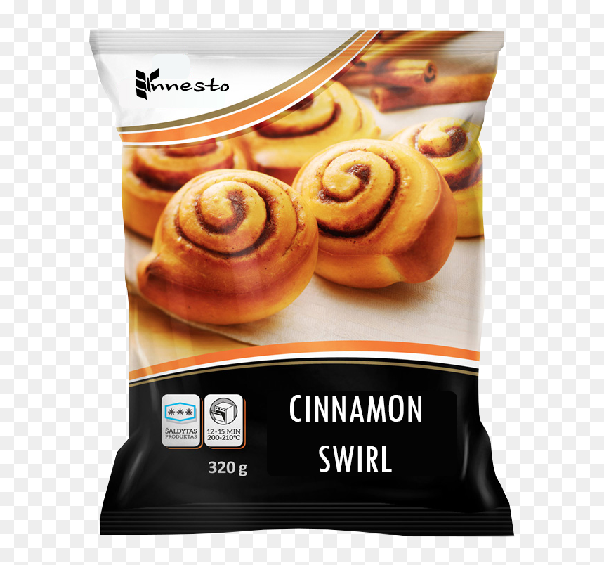 Cinnamon Swirl - Cinnamon Roll, HD Png Download - cinnamon rolls png