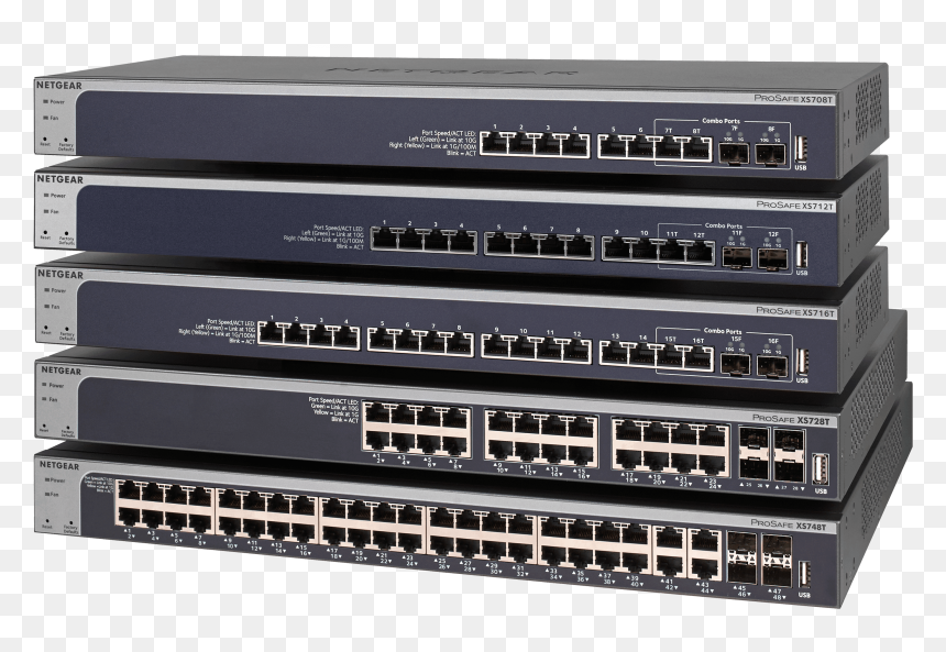 Netgear 48 Port Poe Switch, HD Png Download - stack of cookies png