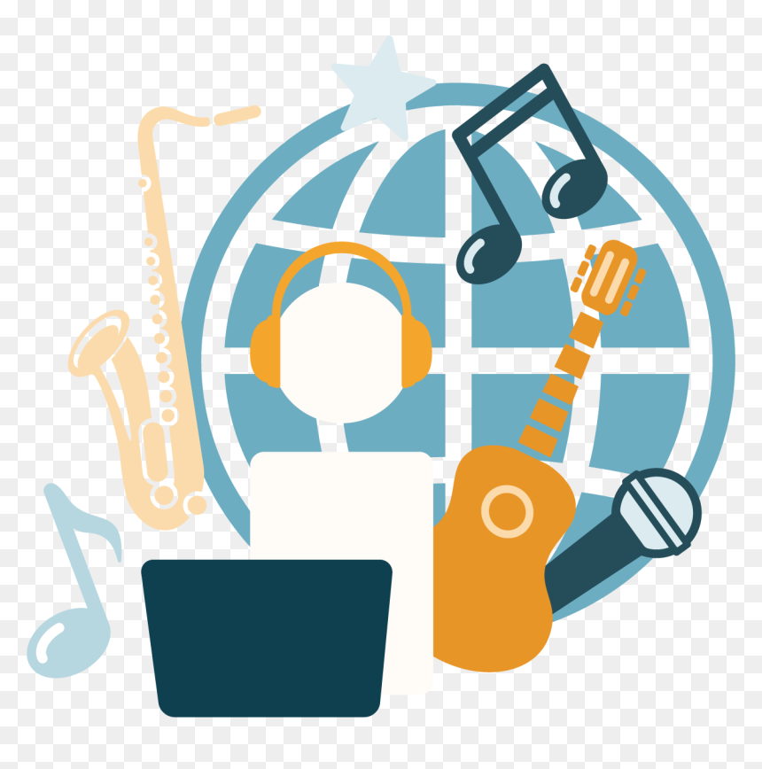 Student Learning Music Online, HD Png Download - king triton png