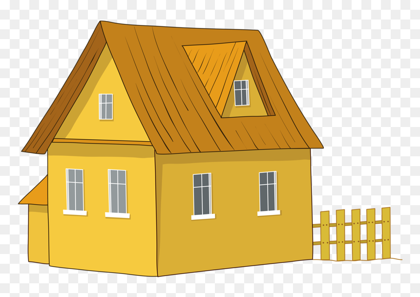 English Country House Cartoon - House Png Clipart Country House, Transparent Png - country clipart png