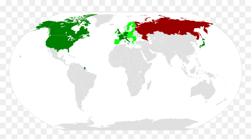 Transparent Leader Clipart - World Map, HD Png Download - country clipart png