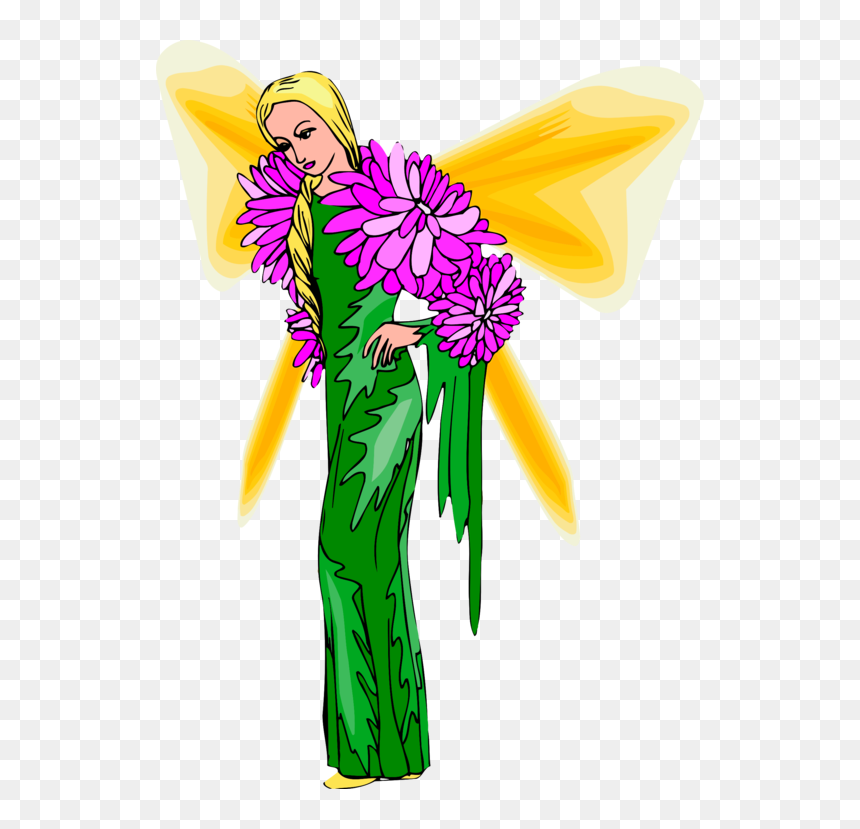 Plant,flora,art - Fairy, HD Png Download - disney fairy png