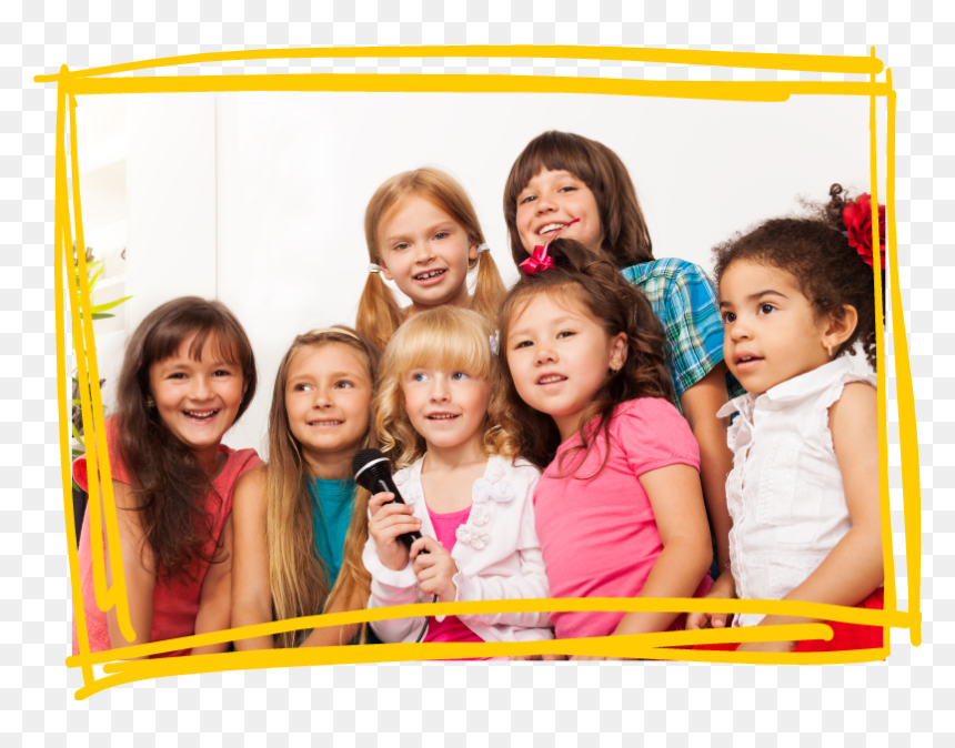 Singing, HD Png Download - girl singing png