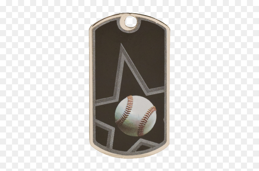 Baseball, HD Png Download - blank dog tags png