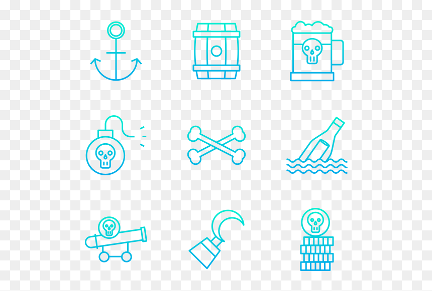 Clip Art, HD Png Download - pirate face png