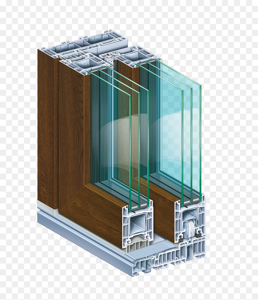 Kömmerling 76 Lux, HD Png Download - elevator doors png