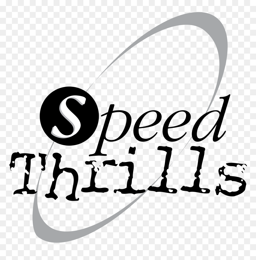 Speed Thrills Logo Png Transparent, Png Download - speed line png