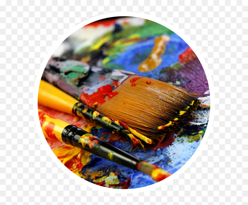 Painting Master Class, HD Png Download - painters pallet png