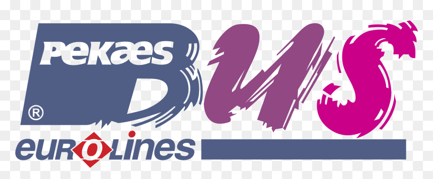 Pekaes Bus Logo Png Transparent - Eurolines, Png Download - bus logo png