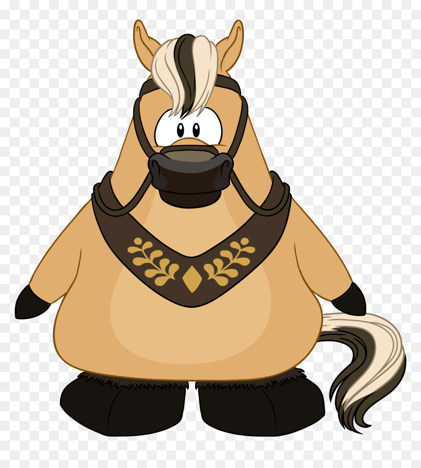 Club Penguin Wiki - Cavalo Do Hans Frozen, HD Png Download - frozen fever olaf png